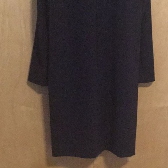 MAX MARA Front Stripe Shift Dress In Blue - Picture 8 of 10